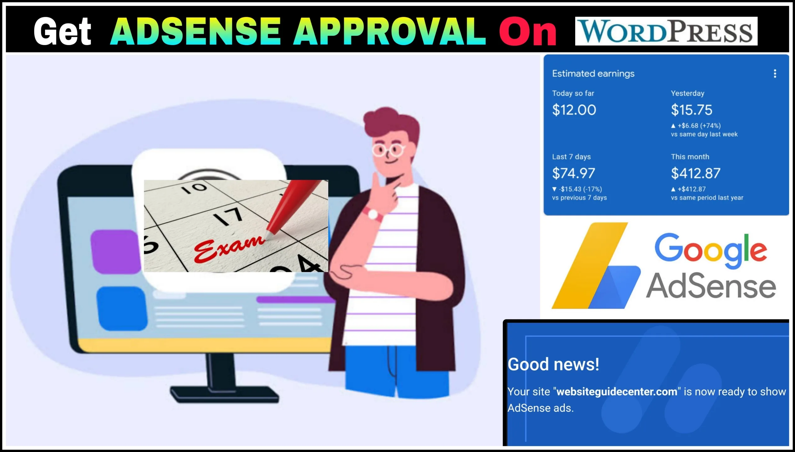 How To Get Adsense Approval On Wordpress Website ? 100% Working Trick